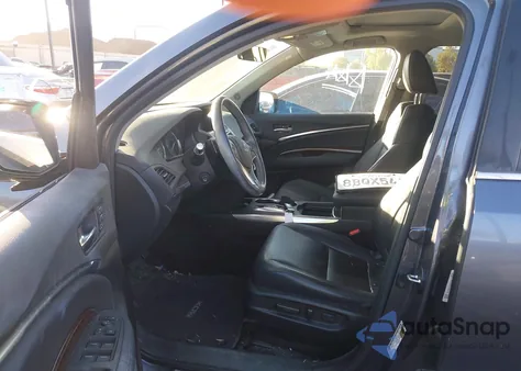 2018 Acura Mdx z USA, uszkodzony, nr VIN 5J8YD3H32JL003619